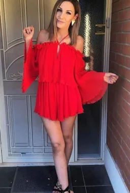 Alice McCall Locomotion Playsuit Red Size 6 for rent on The Volte - image 2