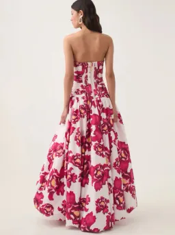 Aje Behold Maxi Dress in Boldly Blooming Size 8 for rent on The Volte - image 3