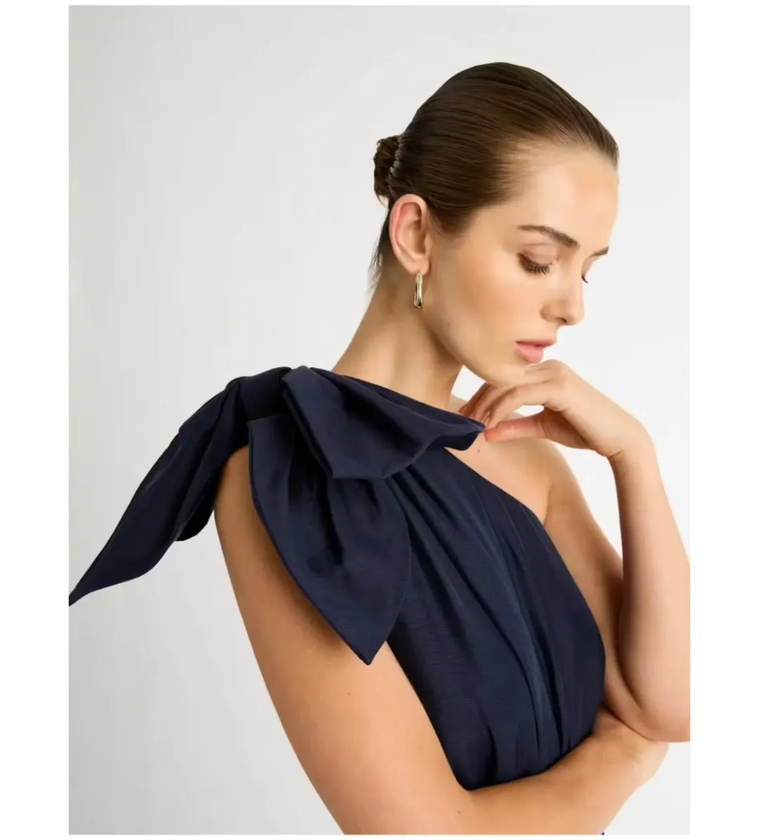 Sheike Casablanca Dress Navy Size AU 12 for rent on The Volte - main image