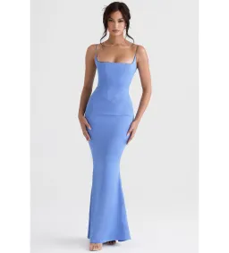 House of CB Olivette Dress in Periwinkle Size XS/Au 6 for rent on The Volte - image 3