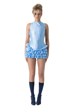 Bye Bambi Madison Mini Dress Blue Size S / AU 8 for rent on The Volte - image 1