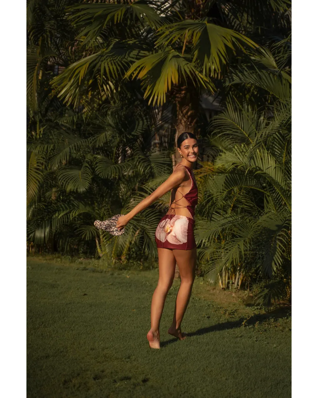 HNTR the label Sam Top and Skirt Set Orchid Size XS / AU 6  for rent on The Volte - main image