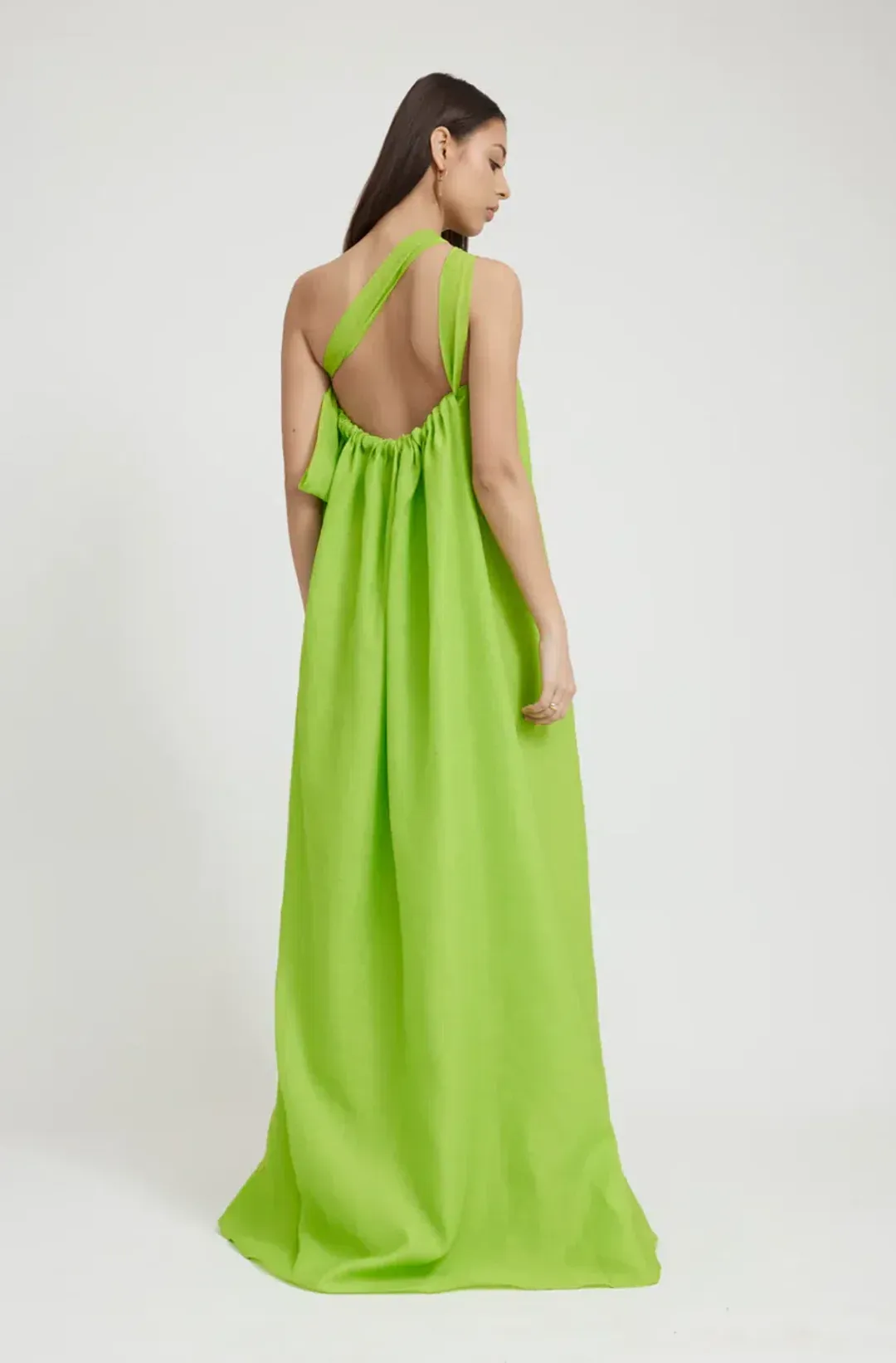 Tojha Lola Maxi Dress in Lime Green Size S / AU 8 for rent on The Volte - main image