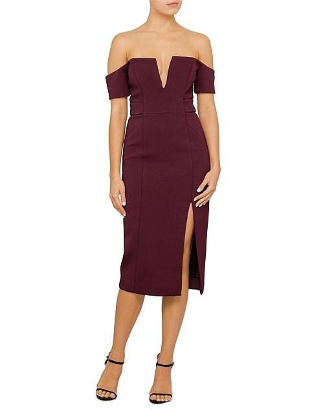 Nicholas Bandage Deep V Pencil Dress size 10 for rent on The Volte - main image