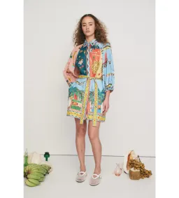 Alemais All Aboard Mini Dress Multi Size 8 for rent on The Volte - image 1