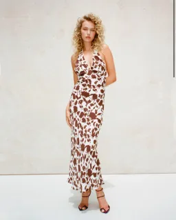 Realisation Par The Simone Dress in Chocolate Size 8  for rent on The Volte - image 1