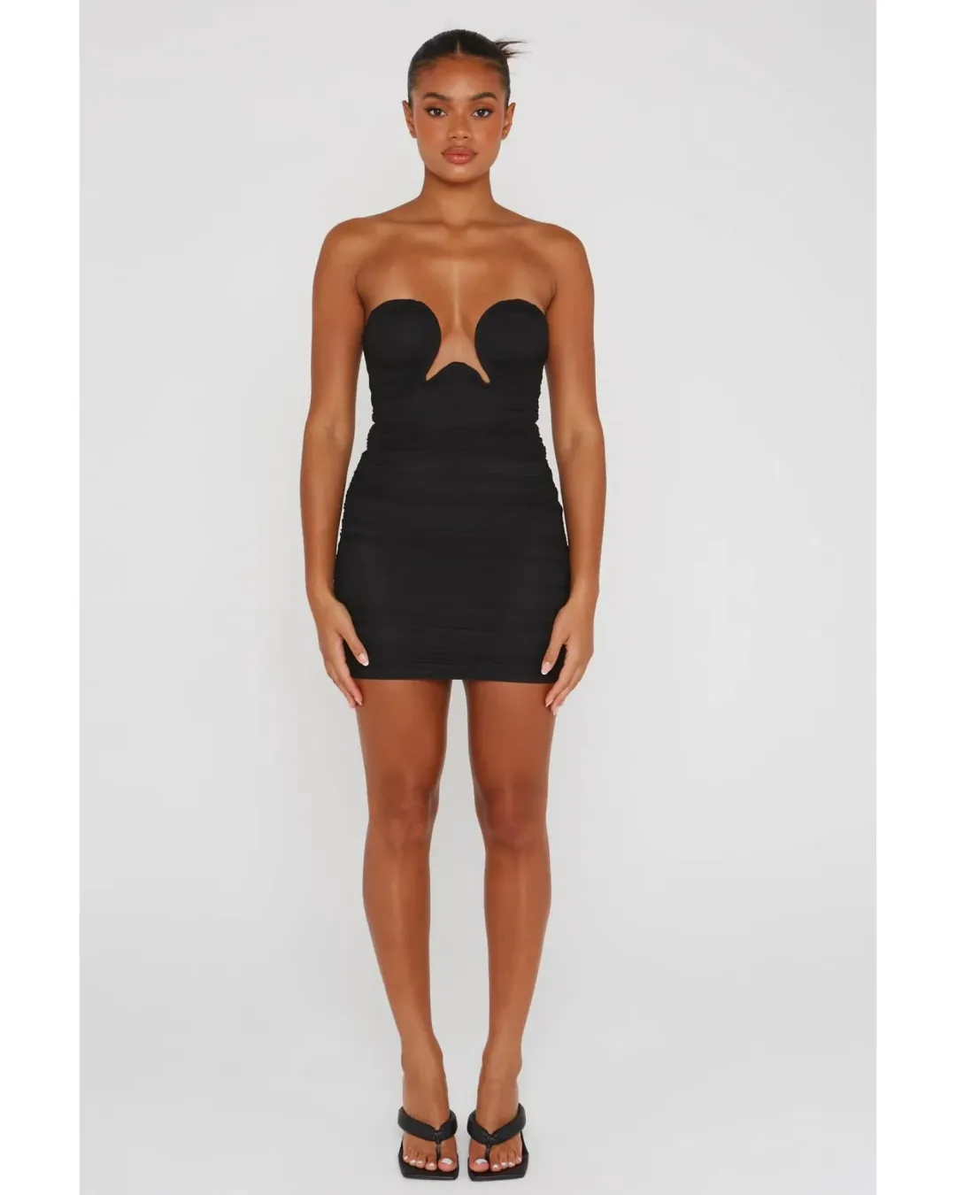 Maison Femalien Ella Dress Black Size AU 10 for rent on The Volte - main image