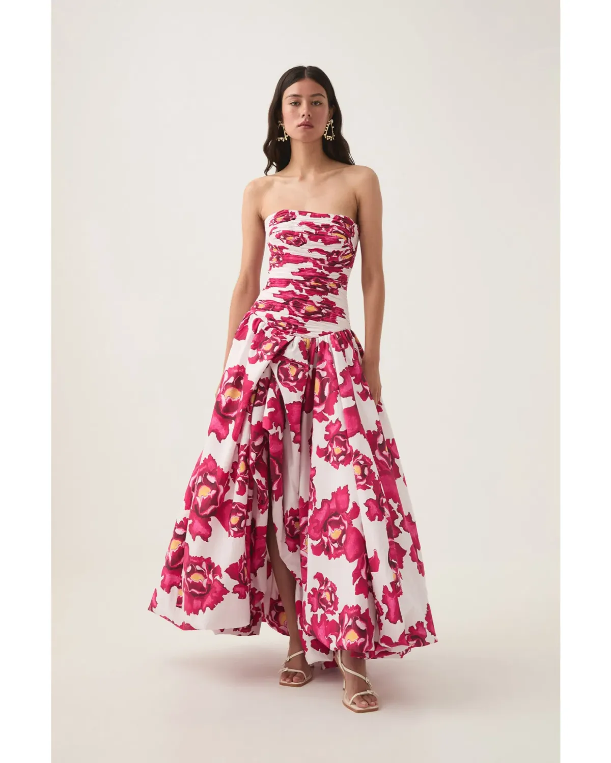 Aje Behold Maxi Dress in Boldly Blooming Size AU 6 for rent on The Volte - main image