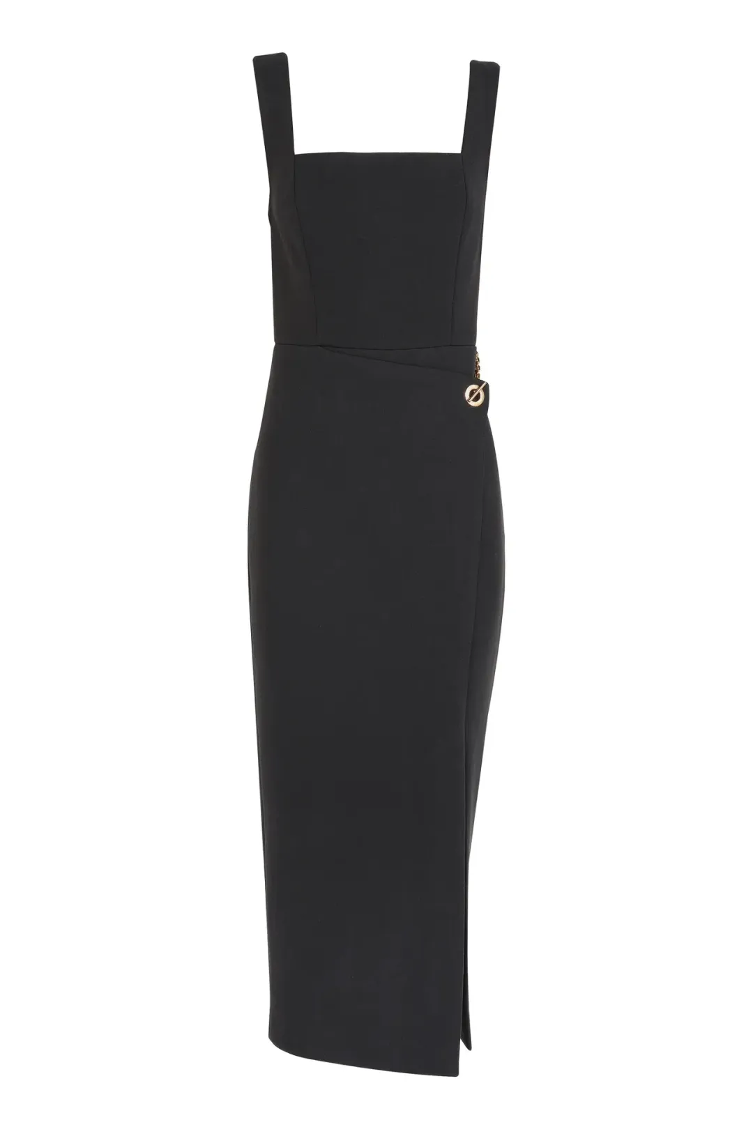 Mossman Envy Midi Dress Black Size AU 10  for rent on The Volte - main image