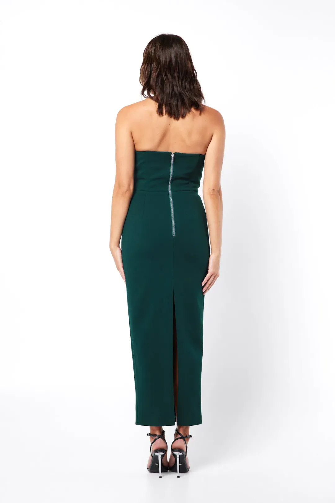 Mossman Vice Versa Midi Dress in Teal Size 6 for rent on The Volte - main image