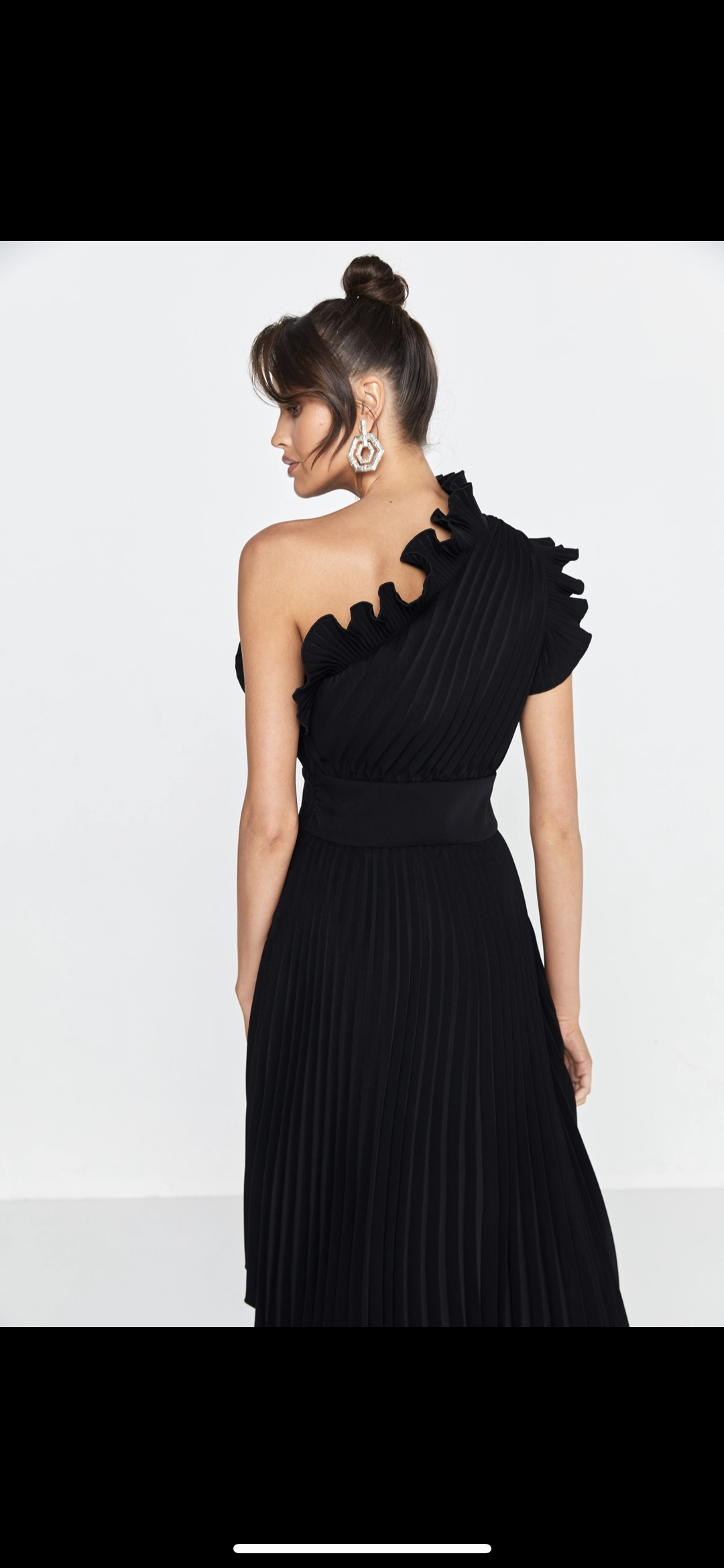 Mossman The Lady Like Dress Black Size 12 for rent on The Volte - main image