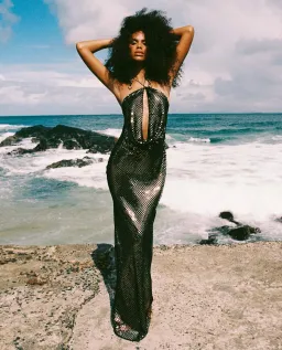 Rat & Boa Solar Dress Sequin Size S / AU 8 for rent on The Volte - image 1