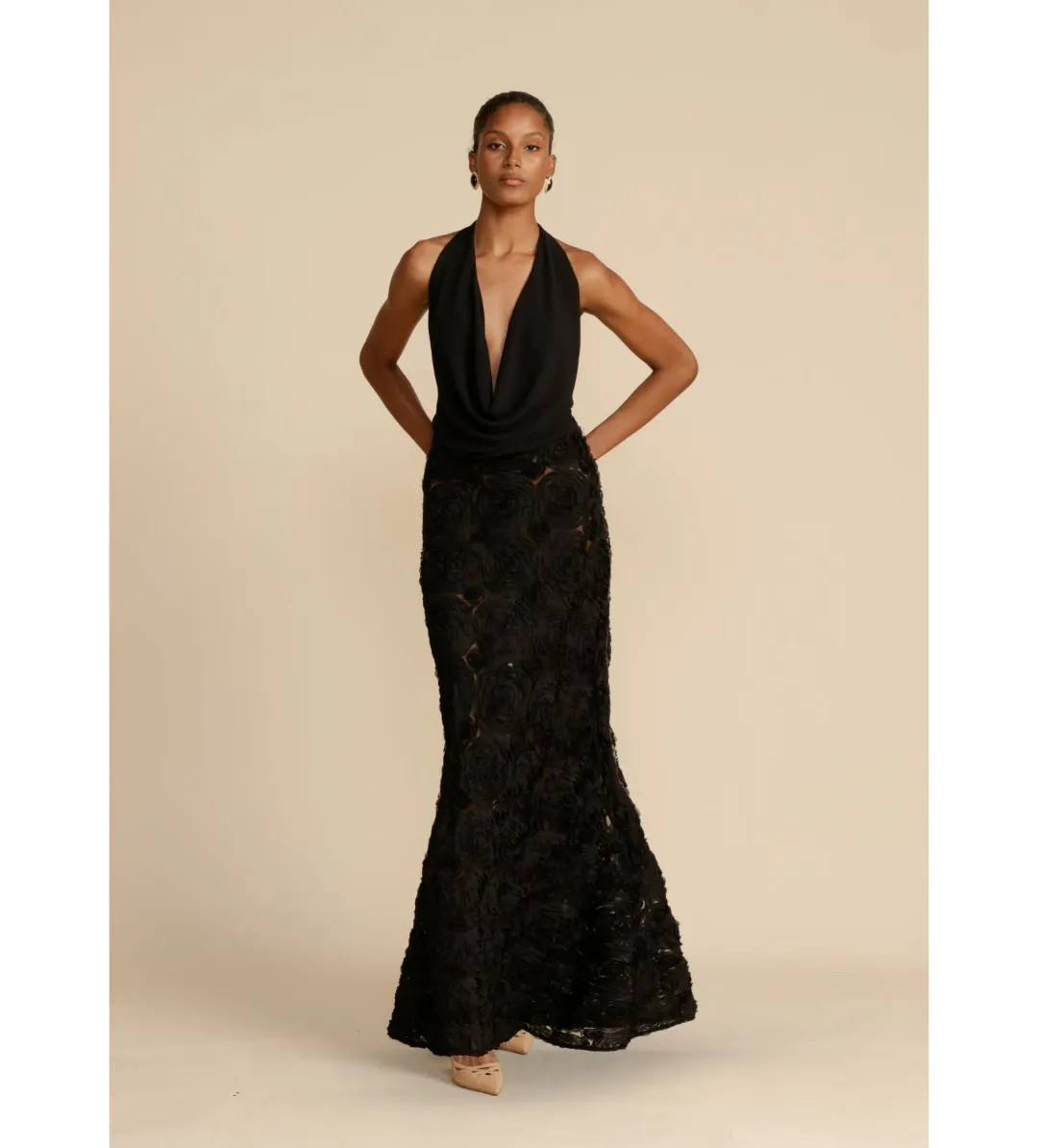 Arcina Ori Adriana Dress in Black Size AU 6 for rent on The Volte - main image