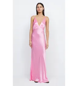 Bec & Bridge Lorelai V Maxi Dress in Candy Pink Size 8 for rent on The Volte - image 1