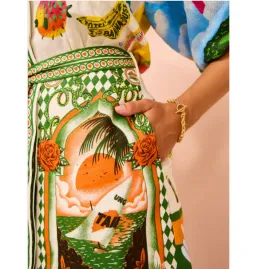 Alemais Paradiso Mini Dress Multi Size AU 10 for rent on The Volte - image 5