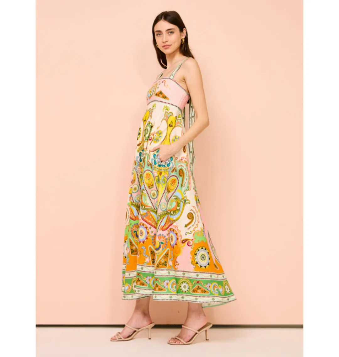 Alemais Pinball Sundress Multi Size AU 8 for rent on The Volte - main image