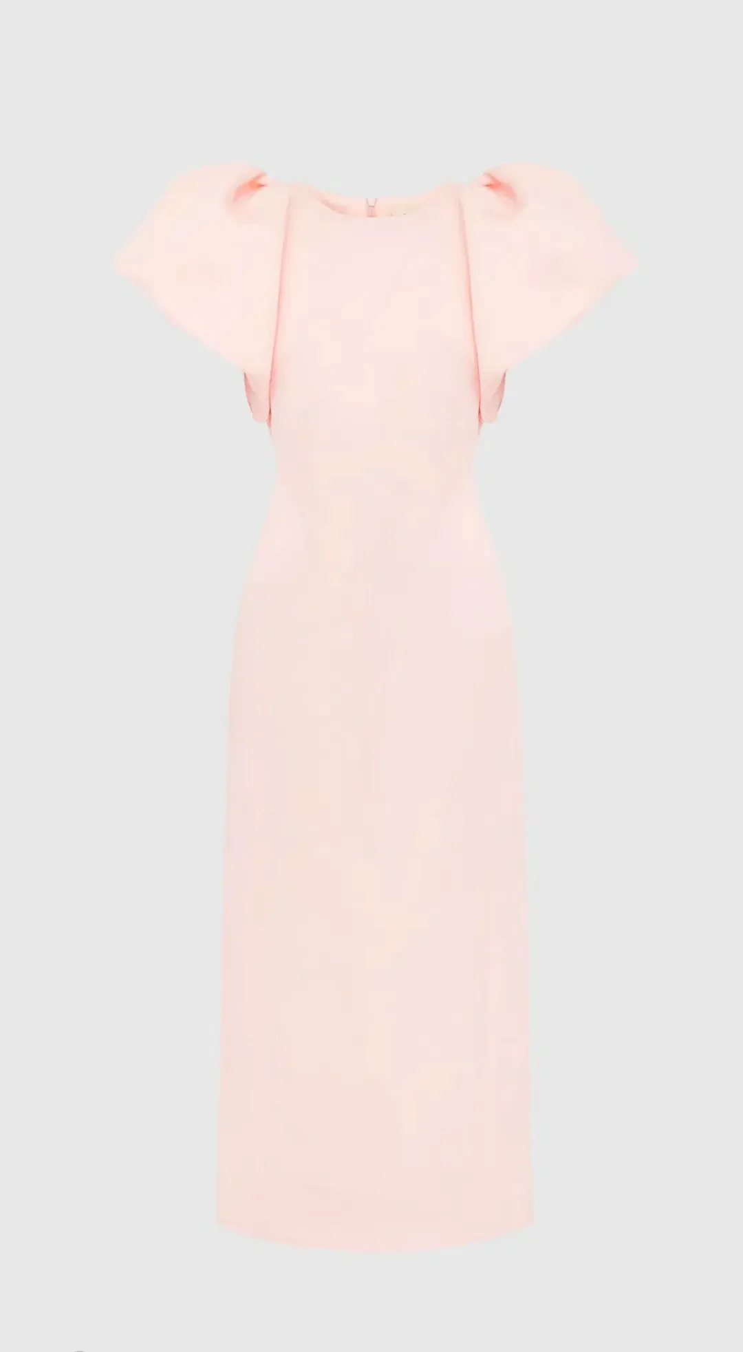 Leo Lin Lucinda Maxi Dress Soft Pink Size AU 8  for rent on The Volte - main image