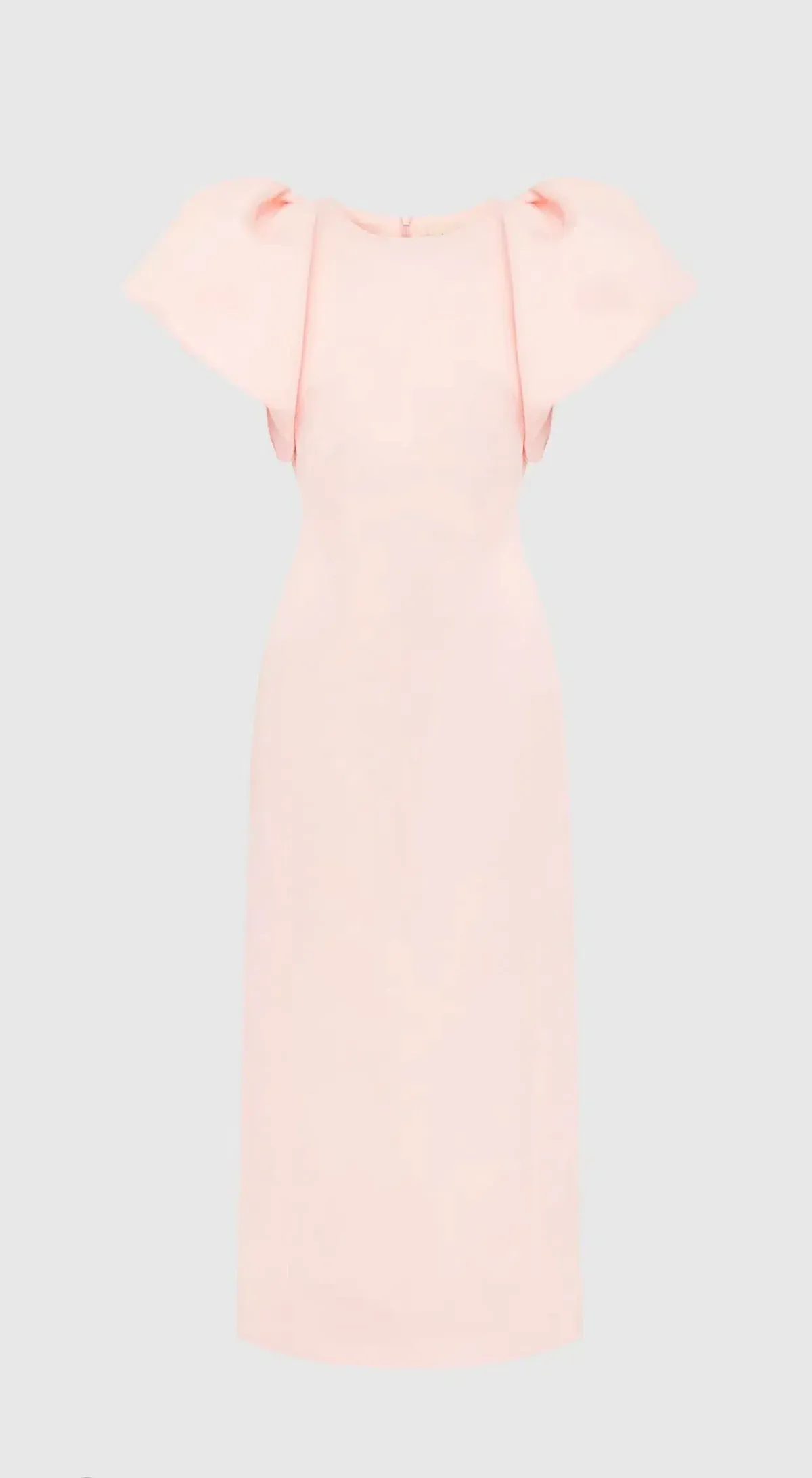 Leo Lin Lucinda Maxi Dress Soft Pink Size AU 8  for rent on The Volte - main image