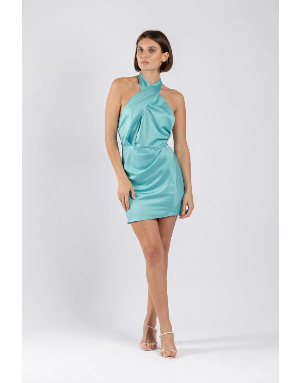 One Fell Swoop Zion Mini Dress in Marine Size 8 for rent on The Volte - main image