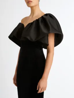 Sheike Moonlight Maxi  Gown Black Size 12  for rent on The Volte - image 2