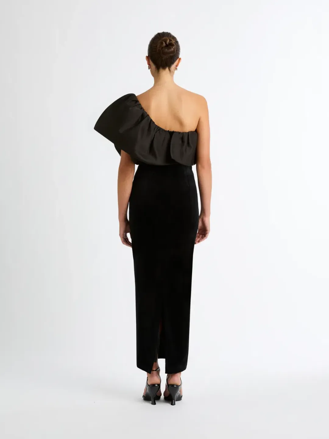Sheike Moonlight Maxi  Gown Black Size 12  for rent on The Volte - main image