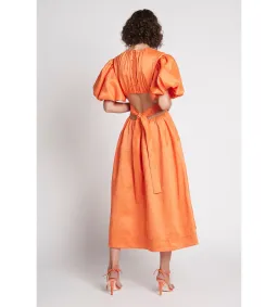 Aje Cossette Tie Back Orange Size Au 10 for rent on The Volte - image 1
