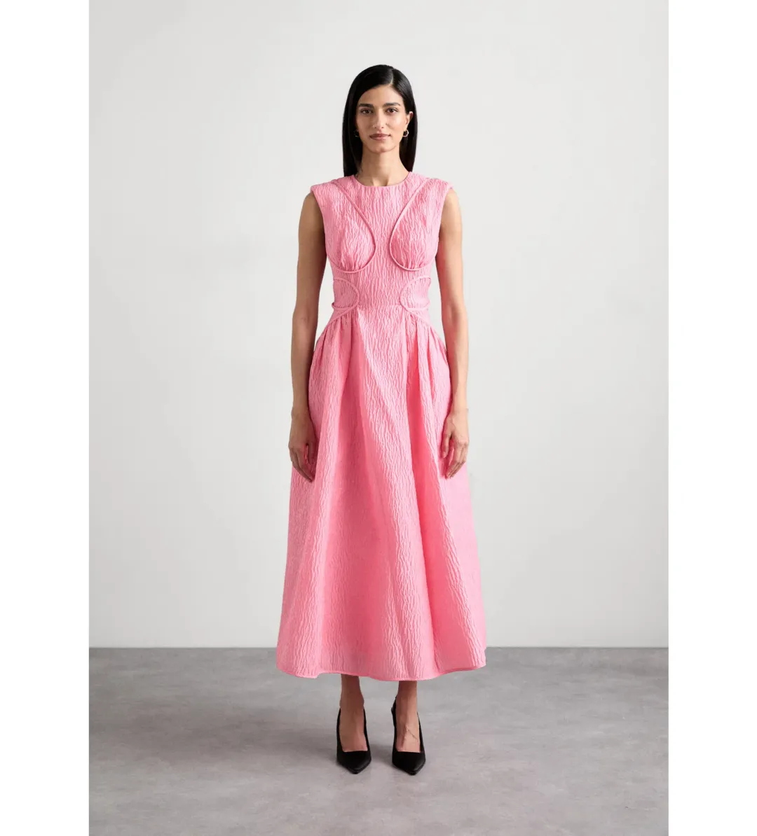 Rachel Gilbert Celia Dress in Orchid Size 8  for rent on The Volte - main image