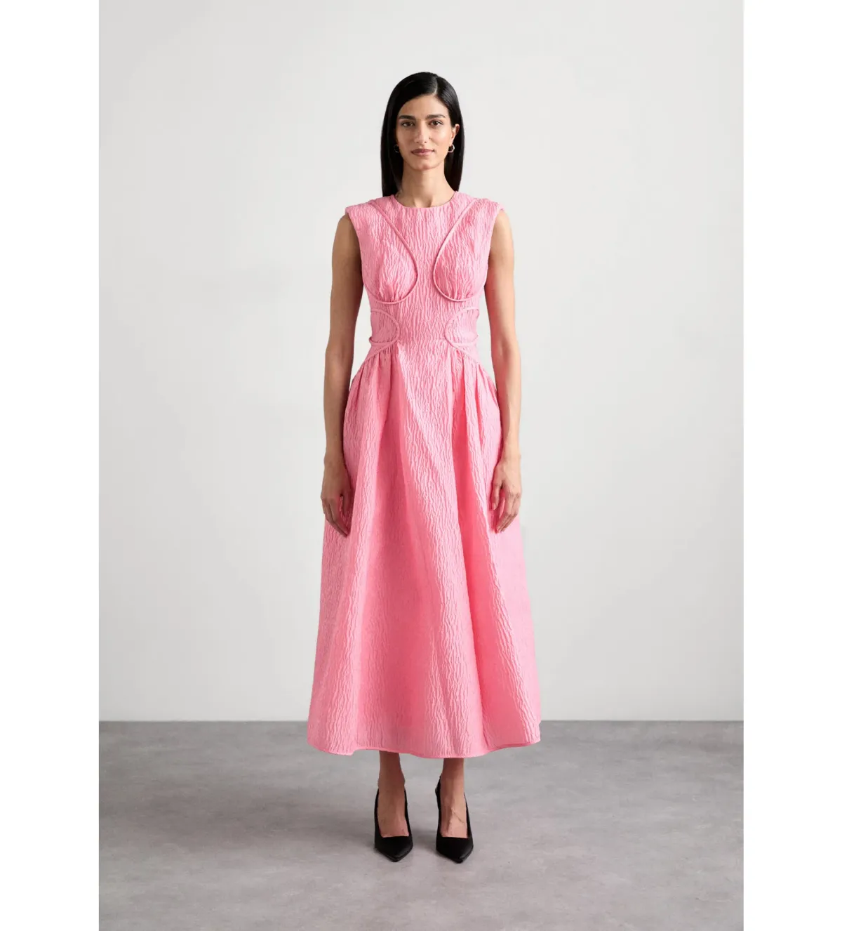 Rachel Gilbert Celia Dress in Orchid Size 8  for rent on The Volte - main image