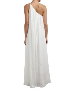 Camilla and Marc Castille One Shoulder Maxi Dress in White Size 10  for rent on The Volte - image 6