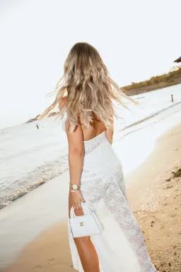 Natalie Rolt Aubrey Dress White Size 1 / AU 6-8 for rent on The Volte - image 4