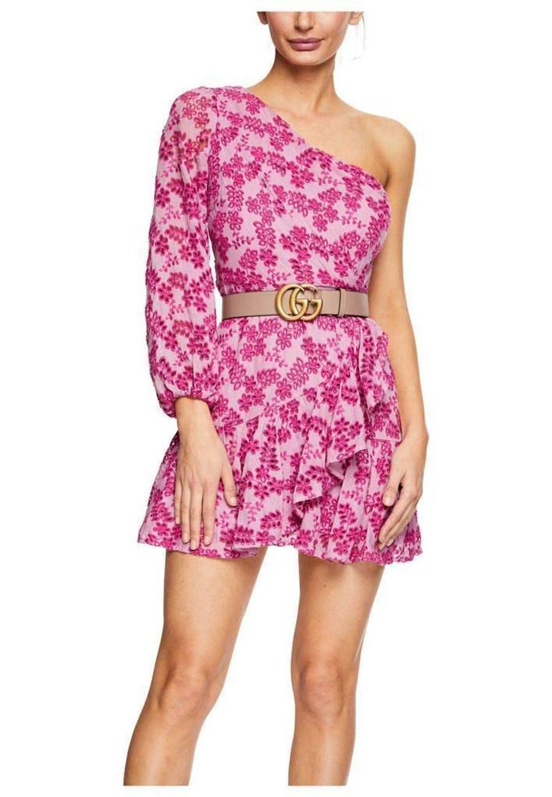 Talulah Aurora Mini Dress Pink Size 10 for rent on The Volte - main image