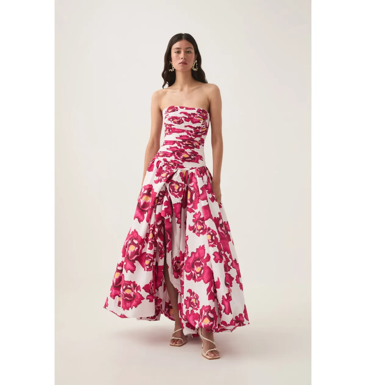 Aje Behold Maxi Dress in Boldly Blooming Size AU 8 for rent on The Volte - main image