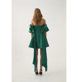 Aje Incarnation Mini Dress Emerald Size AU 8 for rent on The Volte - image 3