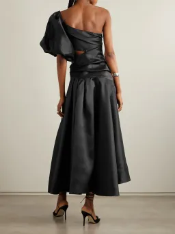 Alemais Regent Noir Maxi Dress Black Floral Size 10 for rent on The Volte - image 2