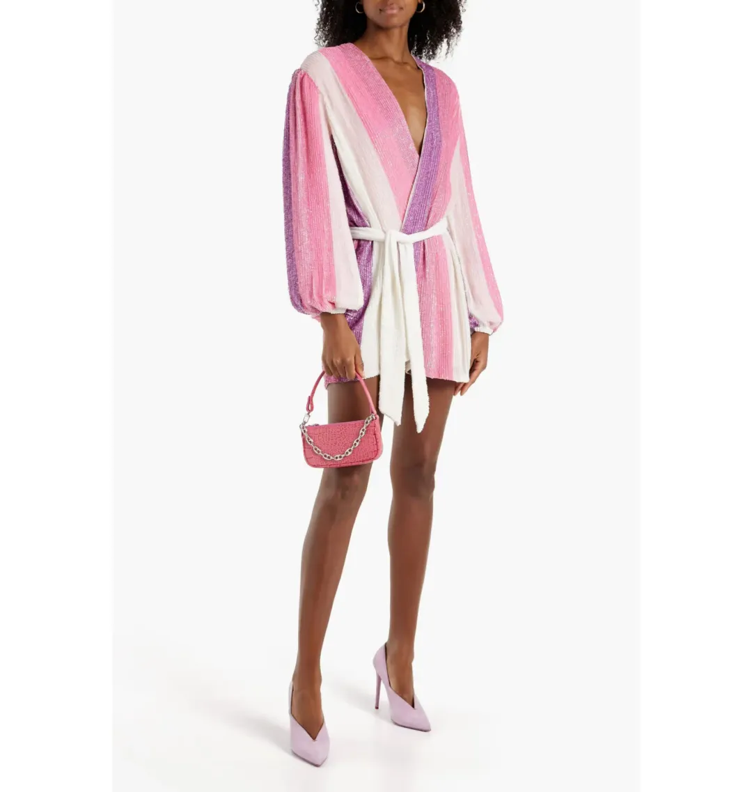 Retrofete Gabrielle Robe Dress Multi Size M / AU 10  for rent on The Volte - main image