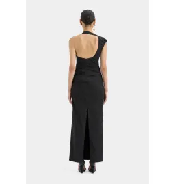Sir the Label Giacomo Gathered Gown in Black Size Medium / AU 12 for rent on The Volte - image 3