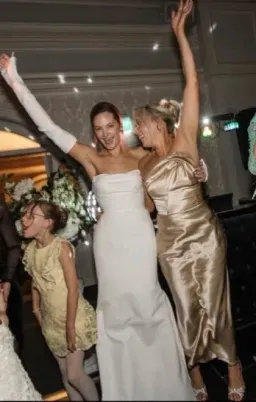 Manning Cartell Show Me Love Strapless Gown Champagne Size AU 10 for rent on The Volte - image 5