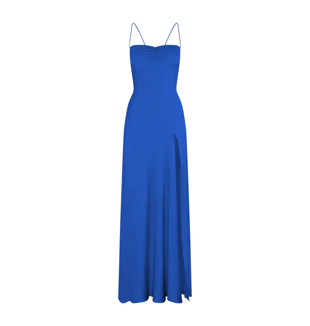 HNTR The Label Gaia Gown Azul Size M / AU 10 for rent on The Volte - main image