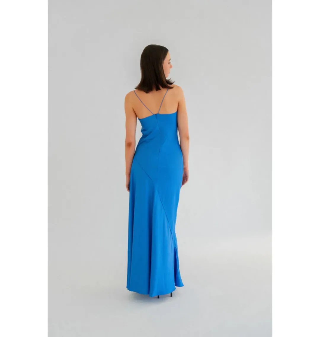 HNTR The Label Gaia Gown Azul Size M / AU 10 for rent on The Volte - main image