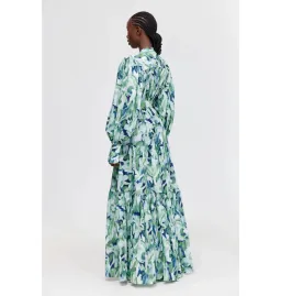Acler Matthew Maxi Dress in Fresco Garden Size AU 16 for rent on The Volte - image 3