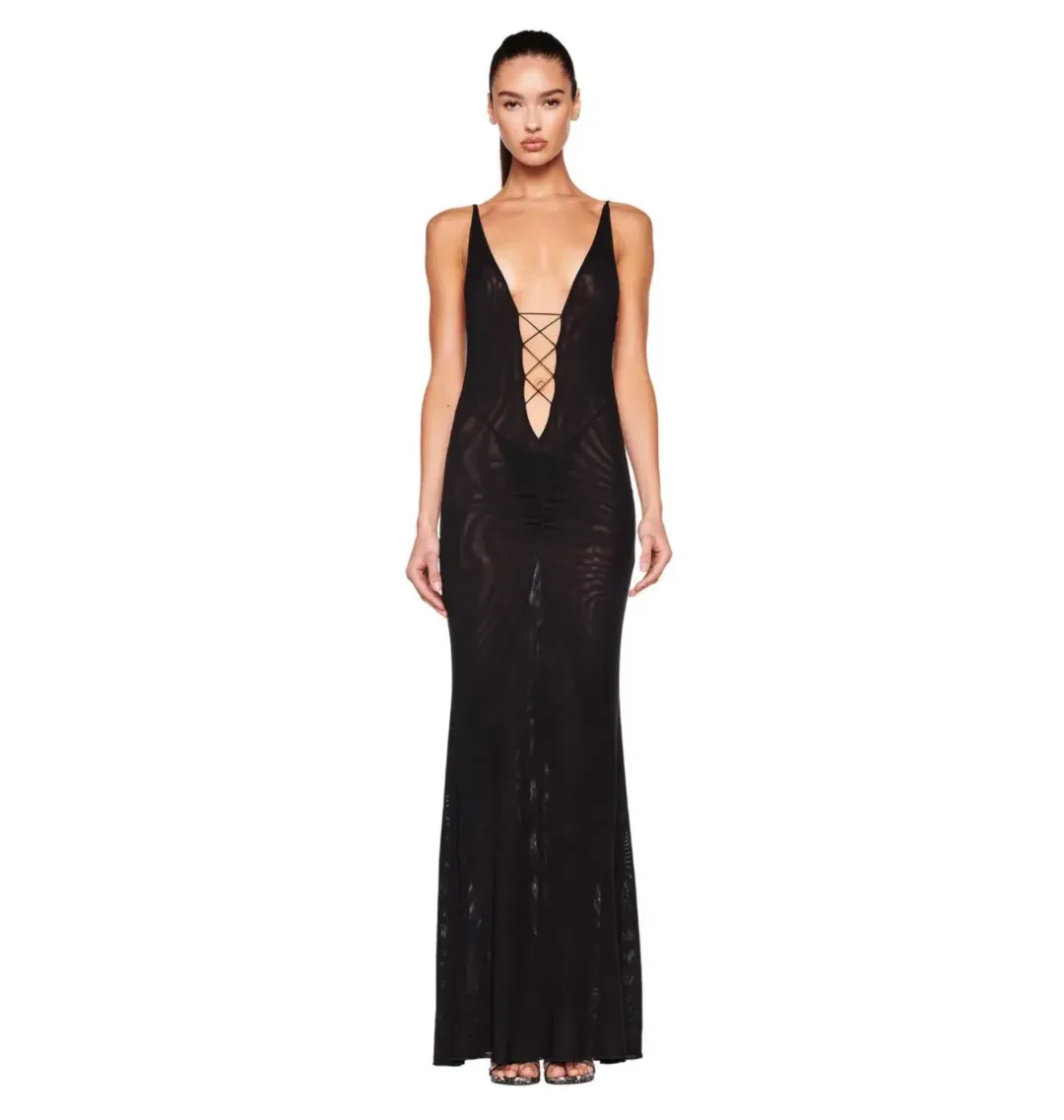 I.AM.GIA Maya Dress Black Size AU 8 for rent on The Volte - main image