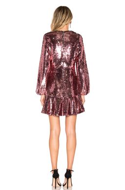 Alexis Renada Dress Pink Sequin Size 8 for rent on The Volte - image 4