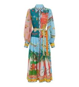 Alemais All Aboard Shirtdress Multi Size AU 16 for rent on The Volte - image 4