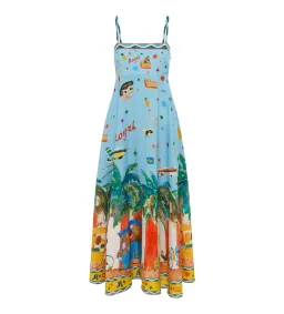 Alemais All Aboard Sundress Print Size AU 16 for rent on The Volte - image 4