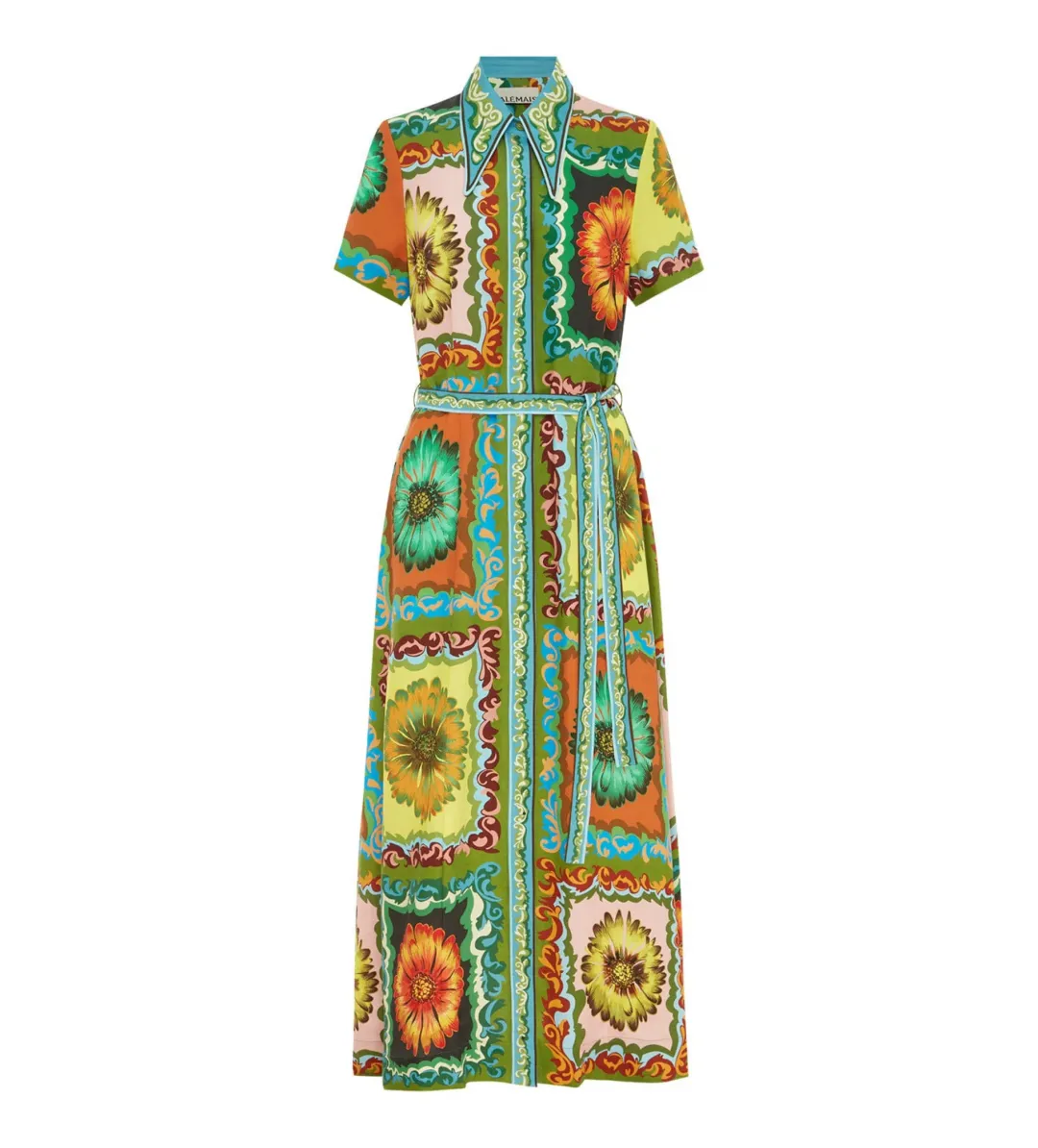 Alemais Disco Daisy Shirtdress Multi Size 16 for rent on The Volte - main image