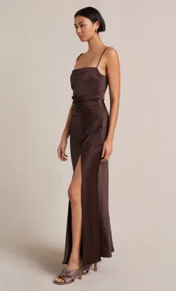 Bec & Bridge Nadia Maxi Dress Brown Size 8 for rent on The Volte - image 2