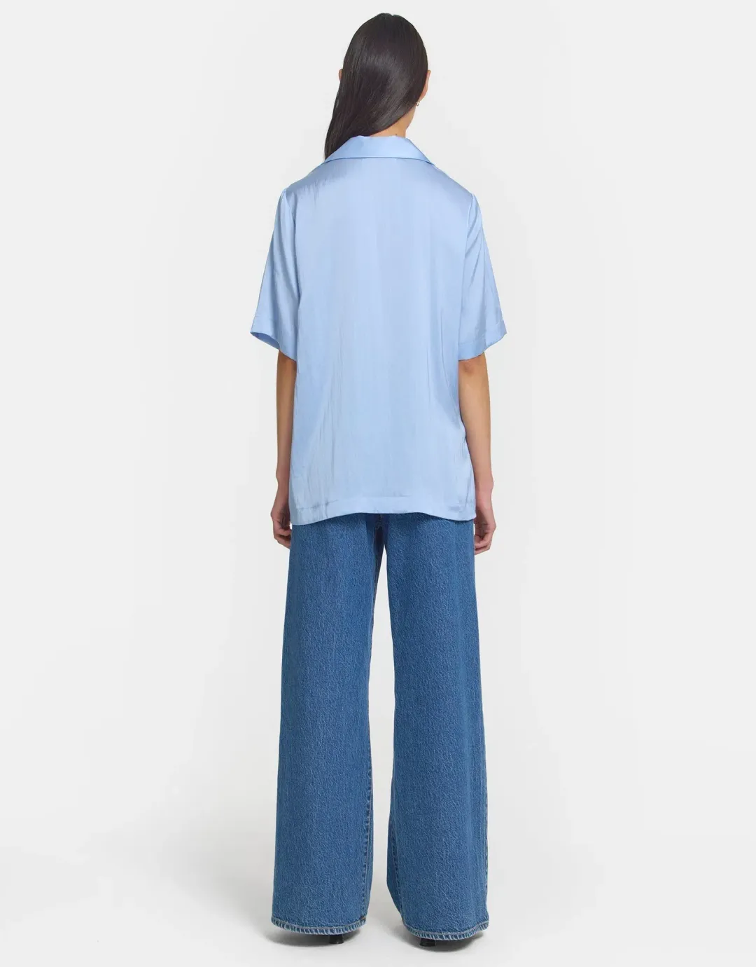 Viktoria And Woods Applause Shirt And Pilot Pant Set Hydrogen/Light Blue Size 4 / AU 14 for rent on The Volte - main image