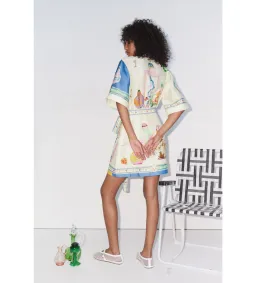 Alemais Elixir Mini Dress Print Size 14 for rent on The Volte - image 2