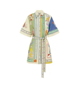 Alemais Elixir Mini Dress Print Size 14 for rent on The Volte - image 3