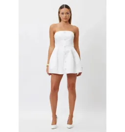 Bianca & Bridgett Mila Dress White Size AU 6 for rent on The Volte - image 1